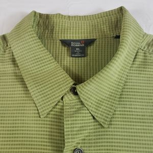Royal Robbins XL Green Plaid Like New